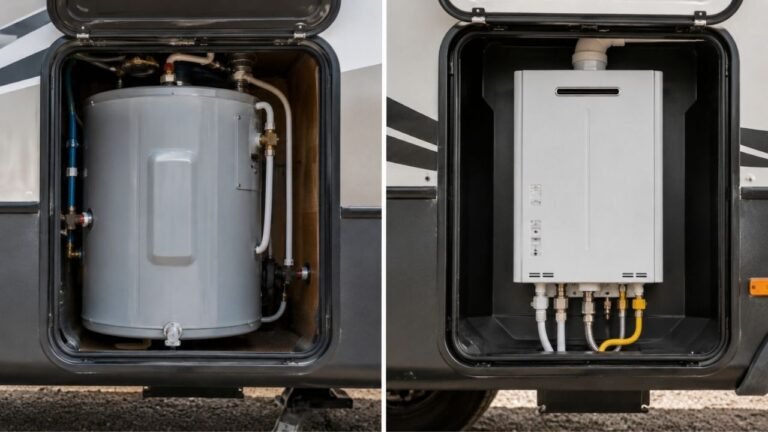 Tankless vs Tank RV Water Heater