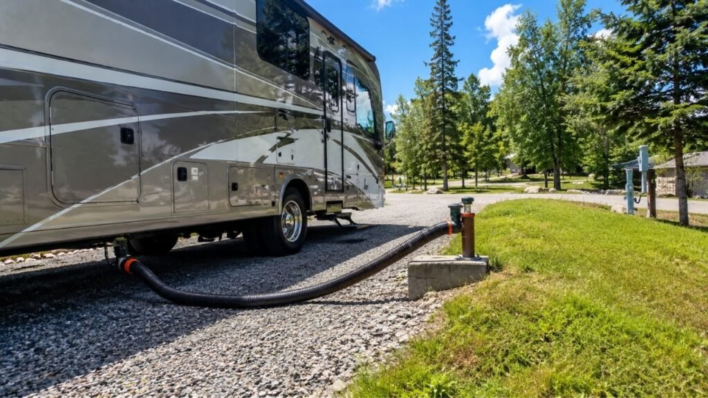 What Should You Do When the Sewer Inlet Is Higher Than the RV Outlet