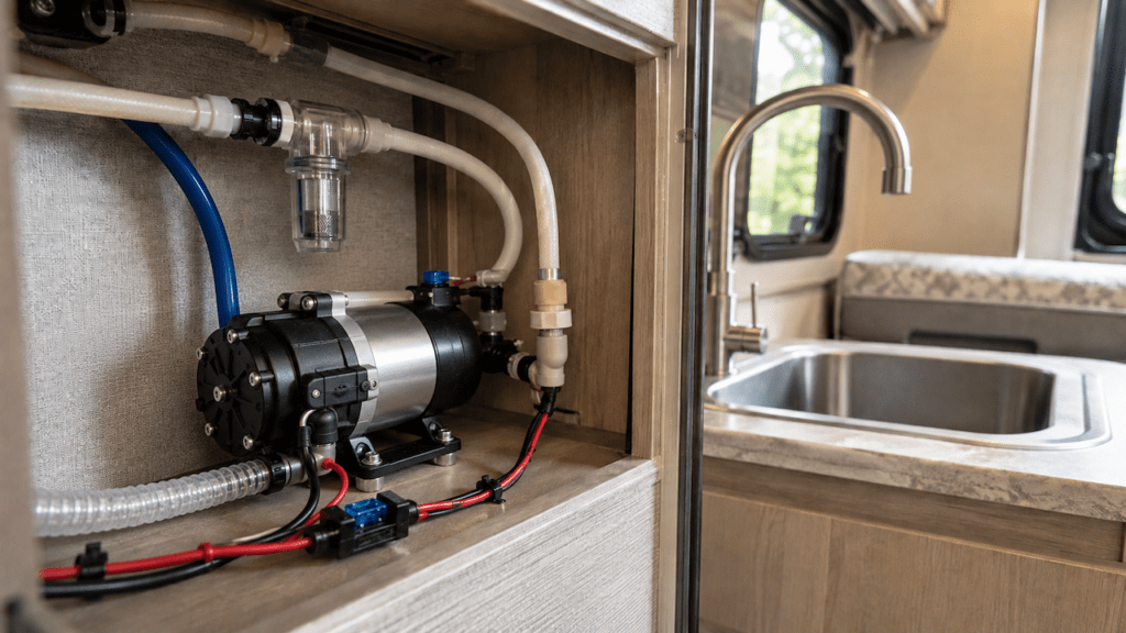 Why Does My RV Water Pump Blow a Fuse When a Faucet Opens