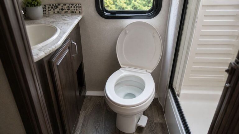 Why Won’t My RV Toilet Hold Water in the Bowl